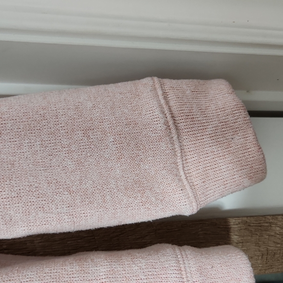 Sweater Hoodie zippered Pink Medium 7/8 Girls - Picture 4 of 15